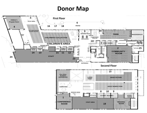 Donor map