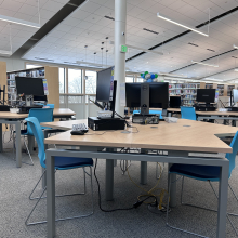 Upstairs computers