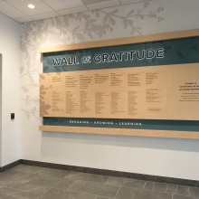Donor Wall