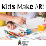 kids painting with brushes