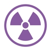 hazard radioactive symbol