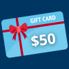 5 winners will get a $50 gift card